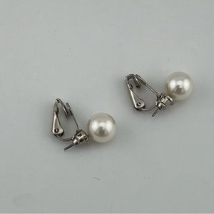 3/$20 faux pearl pierced/clip-on option earrings